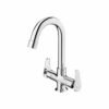 Center hall basin mixer